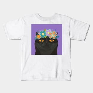 Spring Kitty 1 Kids T-Shirt